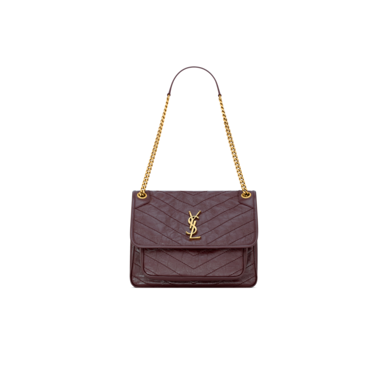 Y51 niki medium in vintage leather 6331840en076195 (28*20*8.5cm)